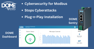 DOME cybersecurity for Modbus