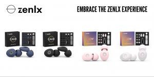 Zenlx Launches Two Innovative Earplugs Series: Zenlx Calm Earplugs for Sleep and Zenlx Flow Earplugs for Concerts