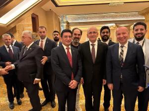 Payfix management Board Members with Minister of Finance of Turkiye Mehmet Simsek