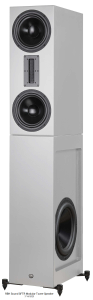 RBH Sound SFTR Speaker - white angled no grille