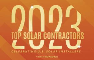 Top Solar Contractors Award