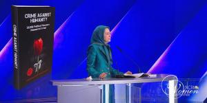 In an article, the (NCRI) Foreign Affairs Committee published the speech by Mrs. Maryam Rajavi on day 3 of the Free Iran World Summit at a conference entitled "Prosecution of Clerical Regime Leaders for Crimes Against Humanity, Genocide," on July 3, 2023.