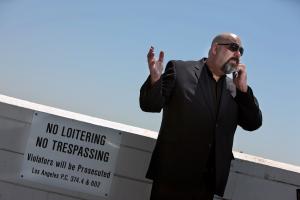 Prison Consultant Larry Levine on phone