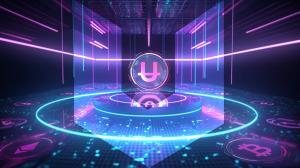 Image illustrating Uhive tokens on PancakeSwap exchange.