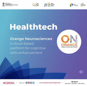 #G20DIA Announcement for Orange Neurosciences participation as a Leading Canadian Startup in Digital Cognitive Health