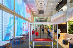 Swayble's Innovative Furniture as a statement piece in modern and fun office spaces