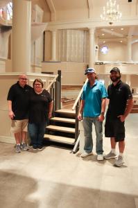 Next Day Access Team & Liftup Pictured with FlexStep