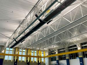 Closer look of Danley Loudspeakers in University of Tennessee - Chattanooga Aquatics Center