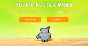 SirLinksalot's link building services homepage.