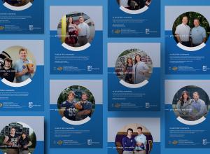 Ad examples from Forum Communications dental campaign for BGW Dental Group