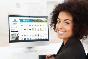 RE-Target on Clareity Dashboard displayed on laptop