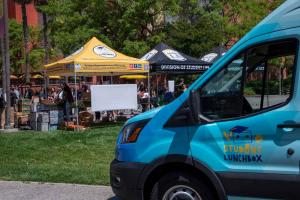 Student LunchBox and Cal State LA Organized Food Distribution, serving over 200 students in under 2 hours.