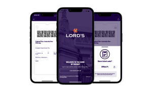 Screenshot of the Lord's app