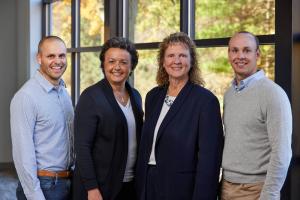 SecurAlarm Leadership Team Brent Van Haren, Stacey Henkel, Gloria Lubben, Todd Van Haren