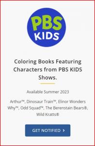 PBS KIDS® Characters with ColoringBook.com