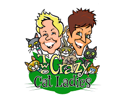 Two Crazy Cat Ladies Logo