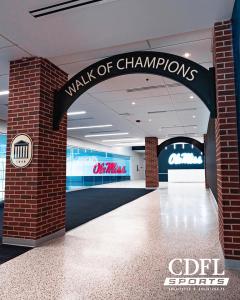 UM Manning Center Walk of Champions by CDFL