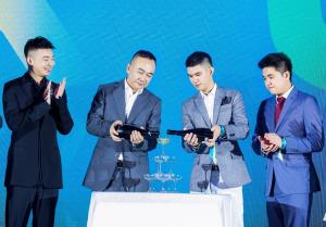 ▲ Champagne Ceremony at Conference Site