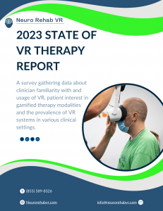 Cover of the State of VR survey for 2023