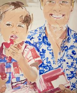Painter Emma McCagg’s “Mr & Mr and Family” Exhibit Opens Thursday, September 28th in NYC