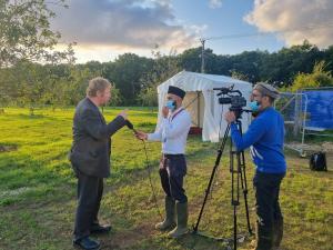Andy Vermaut who is also EU Climate Pact Ambassador underscored that the Ahmadiyya community embodies humanity's collective aspirations for peace.