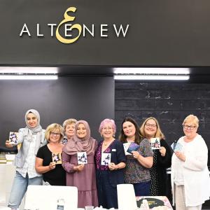 Altenew Educators enjoyed their first in-person workshop with special training from the talented Tasnim Ahmed, Jen Rzasa, and Lydia Evans.