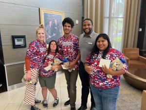 Mountain View High School grads who participated in “Classroom to Careers”  with Delta Hotels HR manager