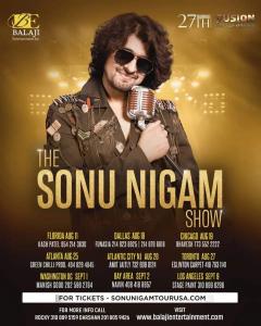 Experience the Magic of Bollywood: Sonu Nigam's Unmissable US Tour - Get Your Tickets Today!
