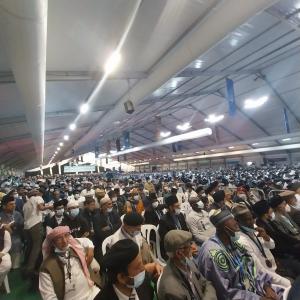 Andy Vermaut & Manel Msalmi had prepared electrifying speeches for Jalsa Salana’s 50000 mega gathering