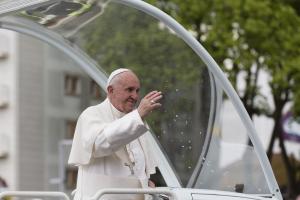 Pope Francis visits Fátima © Municipality of Ourém