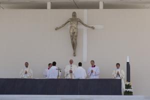 Pope Francis visits Fátima © Municipality of Ourém