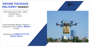 Drone Package Delivery Industry Size
