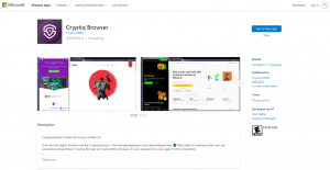 Published on the Microsoft Store for Free Download