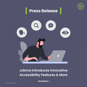 Press Release - Jobma - Accessibility Features and Employer Branding