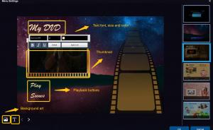DVD Menu Creator of DVDFab DVD Creator