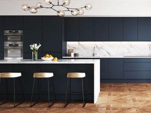 Better Worktops on Handleless Kitchen