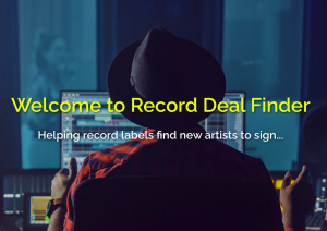 Helping record labels find new artists to sign...