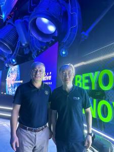 Tang Bin, Founder and CEO of YeePay and Jiangtao Sun, Chairman and Founder of CBiBank