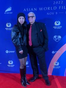Mai Yang with Georges N. Chamchoum (Founder of Asian World Film Festival)