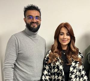 Parm Bhangal and Jess Hayes of Love Island