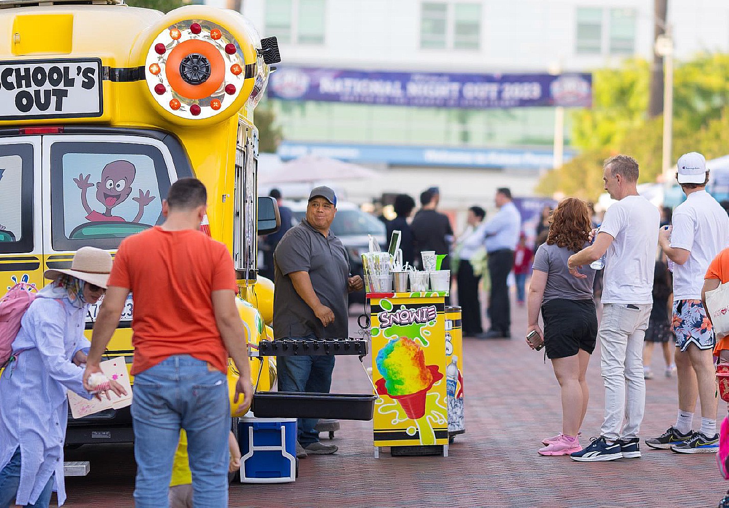 A family-friendly afternoon and evening for the neighborhood 