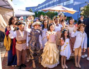 The talented young men and women of Inner City Shakespeare Ensemble performed Shakespeare’s A Midsummer Night’s Dream at National Night Out on L. Ron Hubbard Way