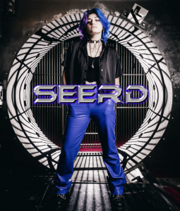 Kayla Shamlin, American artist and co-vocalist SEERD - rock band, photo credit - Andy Lei