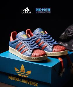 He-Man Masters of the Universe x Adidas Superstar Collaboration Concept