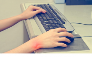 Repetitive motion injuries via keyboard