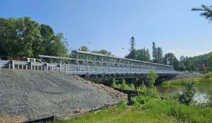 Acrow Delta Bridge Over Thessalon River