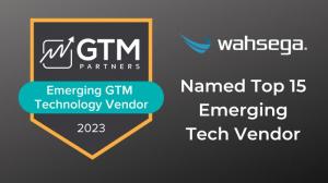 GTM Partners Emerging GTM Tech Vendor badge 2023