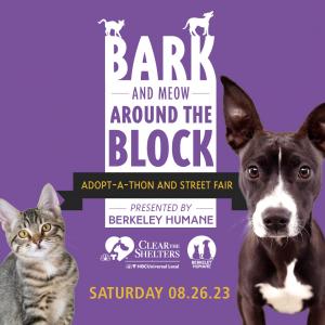 Berkeley Humane Announces California’s Largest Single Day Adoption Event This Year