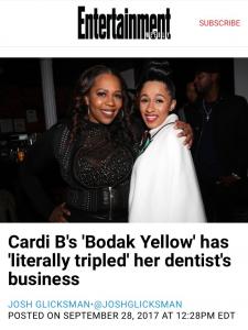 Cardi B’s Porcelain Veneer Emergency Sparks Discussion on Dental Care
