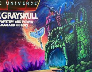 A Painting of the Castle Grayskull Toy Box